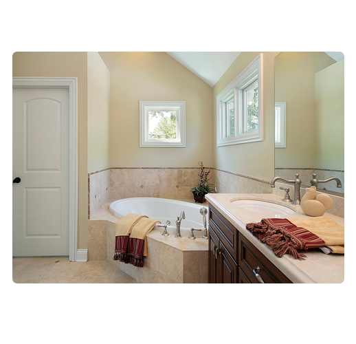 Jacuzzi and Whirlpool installation for basement bathroom