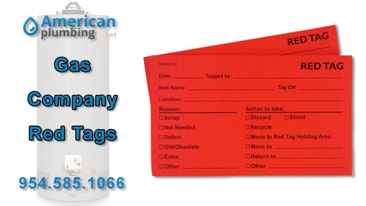 Gas Company Red Tag